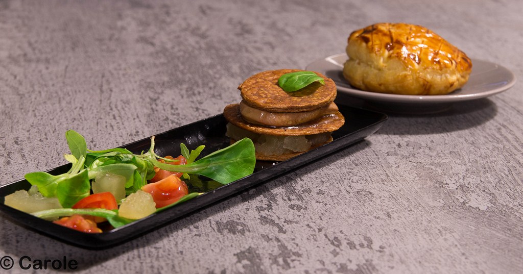 feuilletés foie gras